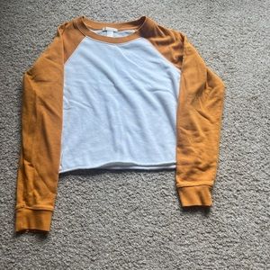 Cropped forever 21 crew neck